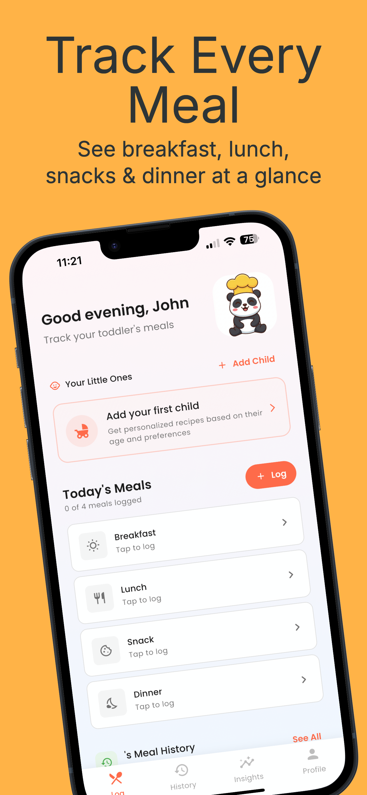 ToddlerBites App - Recipes